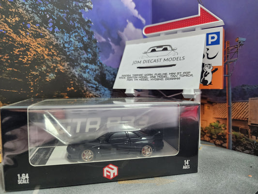 Focal Horizon Skyline GT-R BCNR33 Black Open Bonnet with Engine Detail 999pcs
