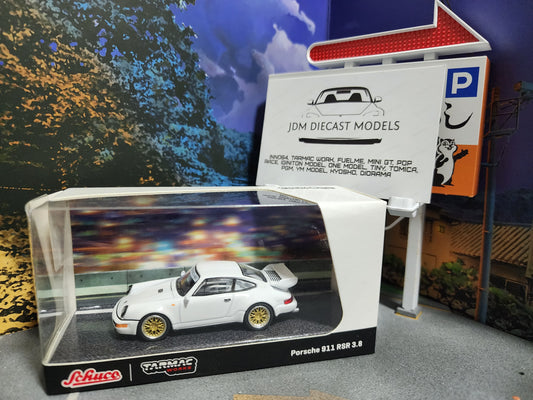 Tarmac Works x Schuco Porsche 911 RSR 3.8 White