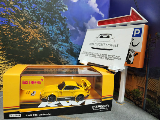 Tarmac Works RWB 993 Cinderella Thailand Exclusive Das Treffen Sticker