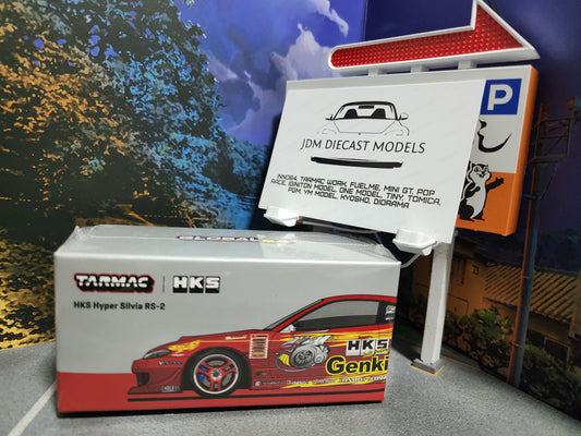 Tarmac Works HKS Hyper Silvia RS-2 T64G-023-HKS