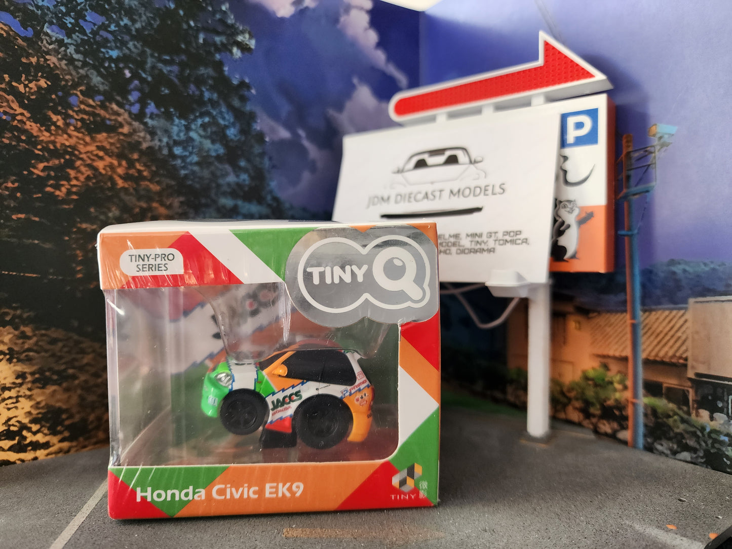 TinyQ Honda Civic EK9 Pull Back JACCS TinyQ-02-S3