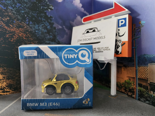 TinyQ BMW M3 (E46) Pull Back Phoenix Yellow TinyQ-05d