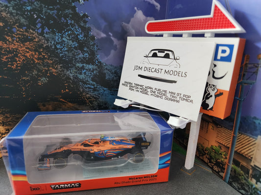 Tarmac Works McLaren MCL35M Abu Dhabi Grand Prix 2021 Lando Norris