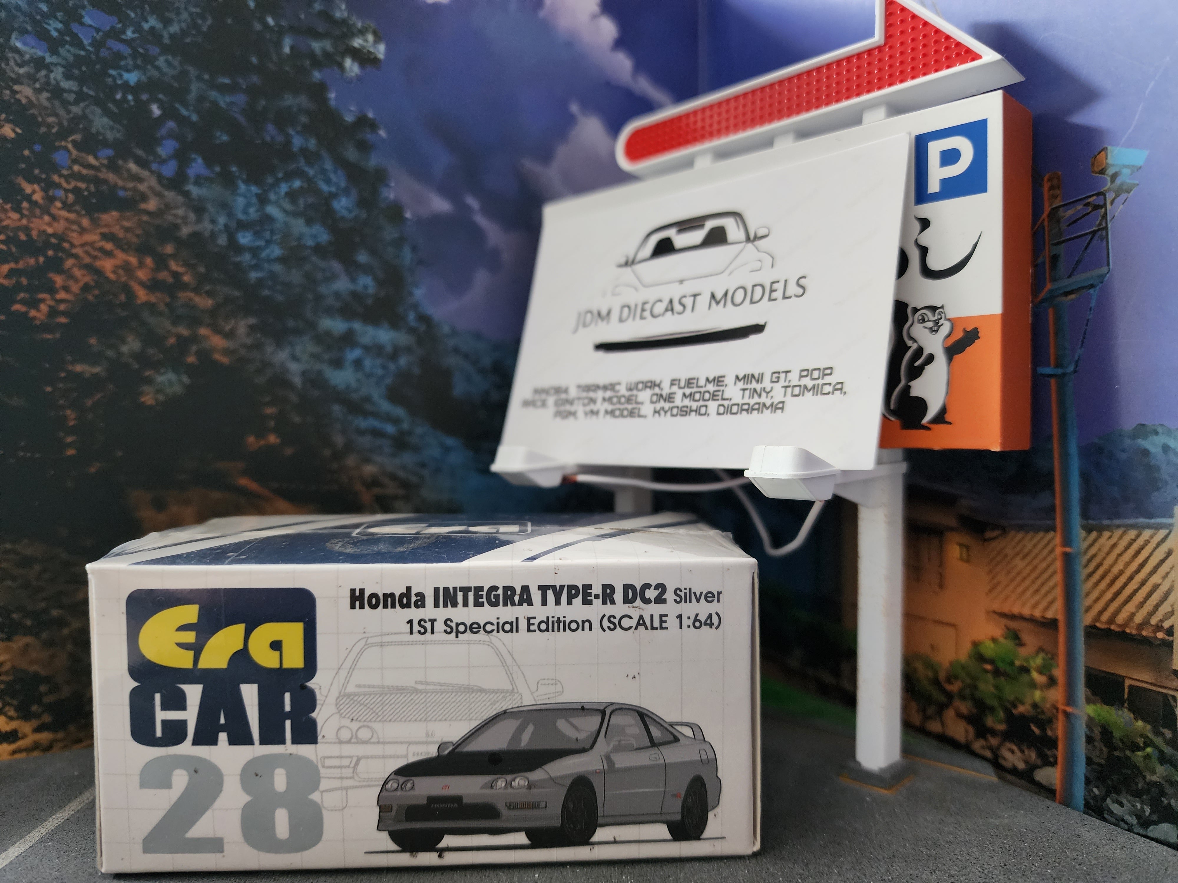 Era Car Honda Integra Type-R DC2 1st Special Edition (Silver) – JDM ...