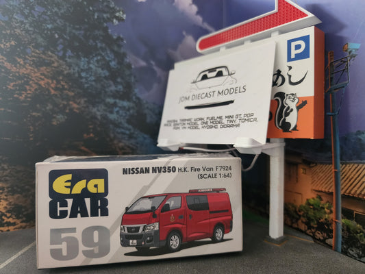 Era Car Nissan NV350 Fire Services Hong Kong F7924