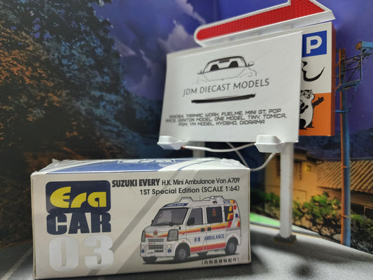 Era Car Suzuki Every 1st Special Edition Hong Kong Mini Ambulance Van A709