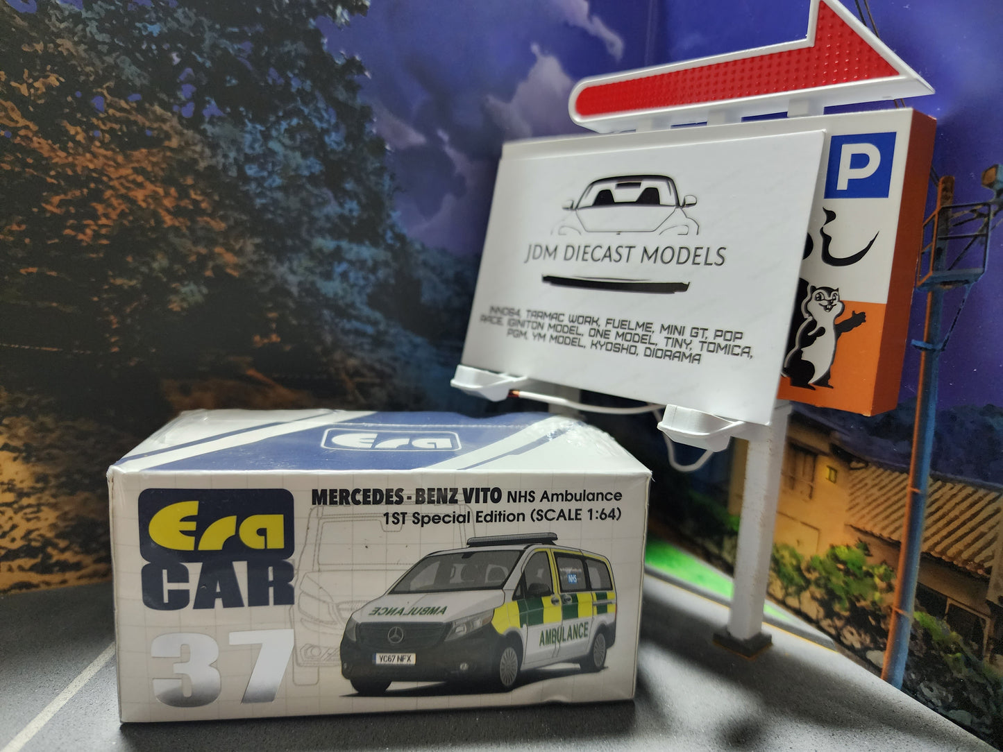 Era Car Mercedes-Benz VITO NHS Ambulance UK YC67 NFX