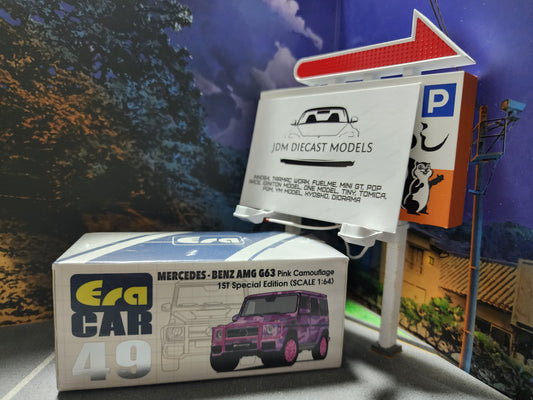 Era Car Mercedes-Benz AMG G63 1st Special Edition Pink Camouflage