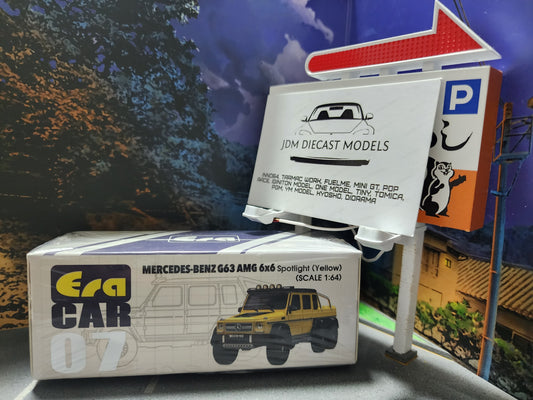 Era Car Mercedes-Benz AMG G63 6x6 Spotlight Yellow