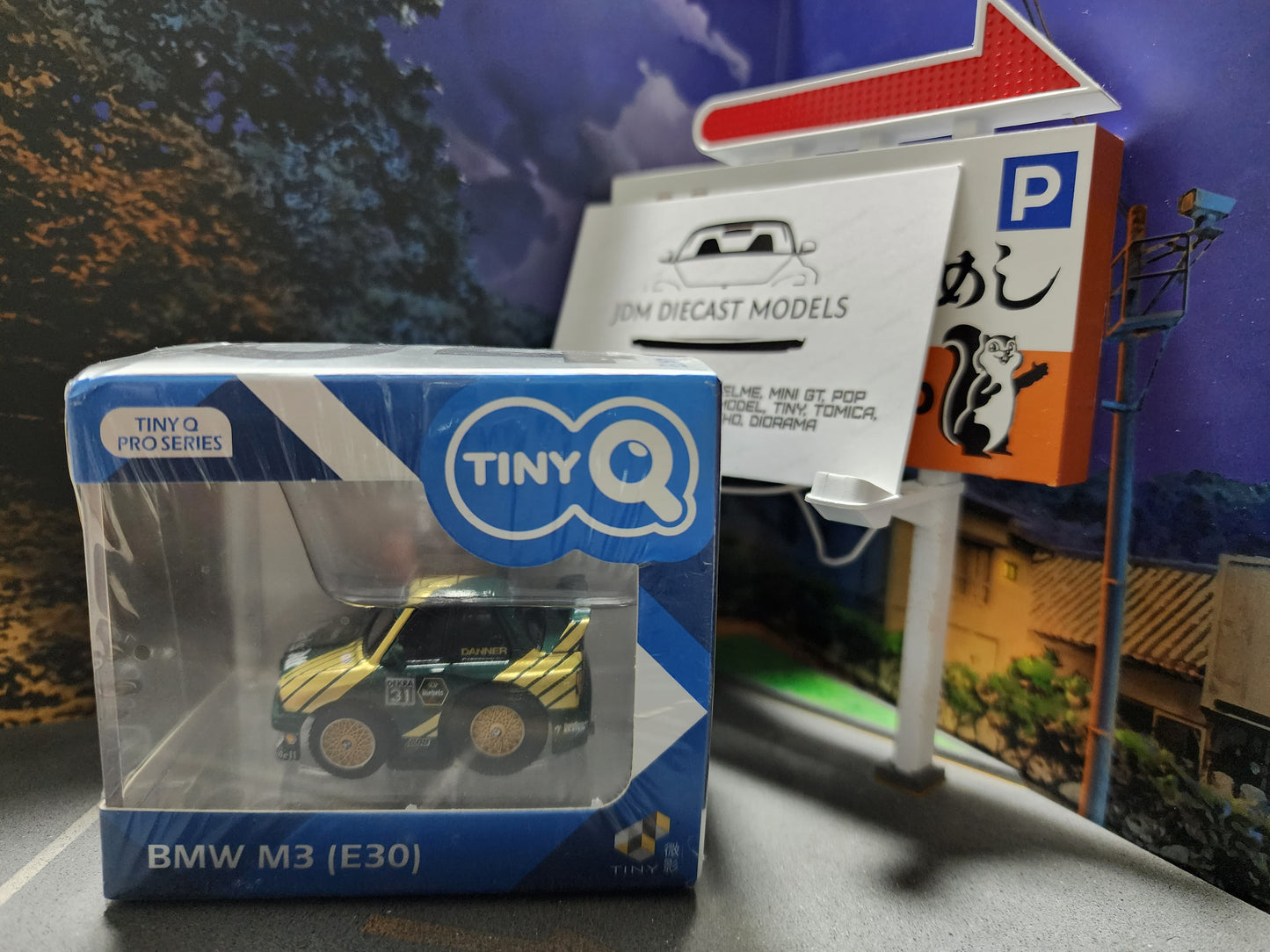 TinyQ BMW M3 (E30) Pull Back DTM #31 Diebels TinyQ-04-S6