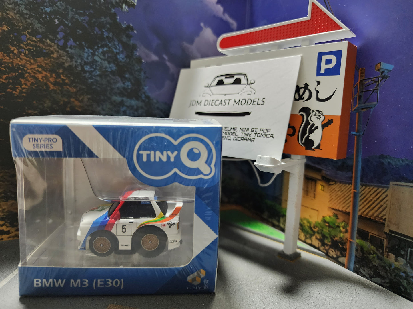 TinyQ BMW M3 (E30) Pull Back DTM #5 Mr Juicy TinyQ-04-S3
