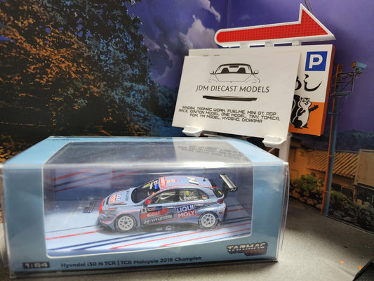Tarmac Works Hyundai i30 N TCR Malaysia 2019 Champion Luca Engstler T64-031-19TCRM08