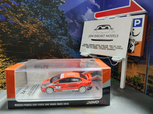 Inno64 Honda Civic Type-R FD2 #7 Autobacs Mugen Power Cup Civic One Make Race 2012 IN64-FD2-AB