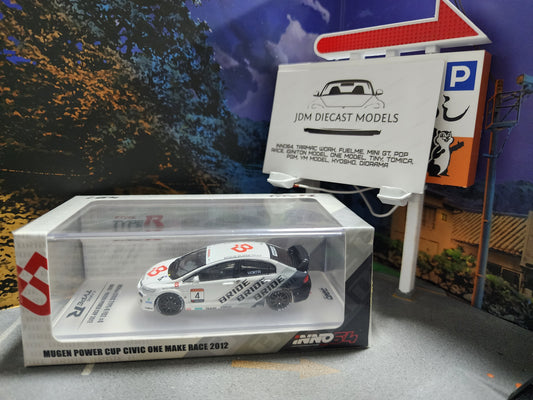 Inno64 Honda Civic Type-R FD2 #4 BRIDE Mugen Power Cup Civic One Make Race IN64-FD2-BRI
