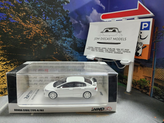 Inno64 Honda Civic Type-R FD2 White IN64-FD2-WH
