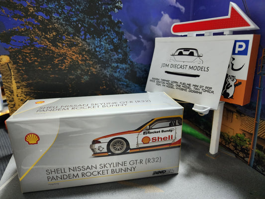 Inno64 Nissan Skyline GT-R R32 Pandem Rocket Bunny Shell Hong Kong