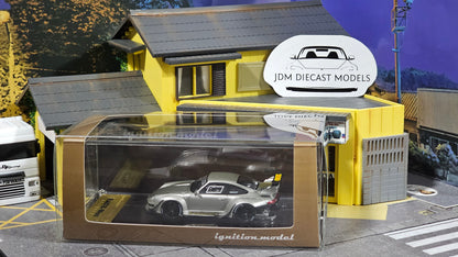 Ignition Models 1/64 RWB 993 silver Resin IG2364