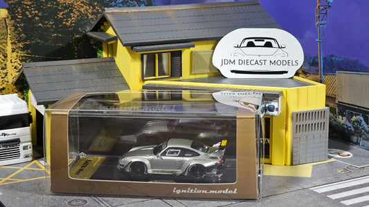 Ignition Models 1/64 RWB 993 silver Resin IG2364