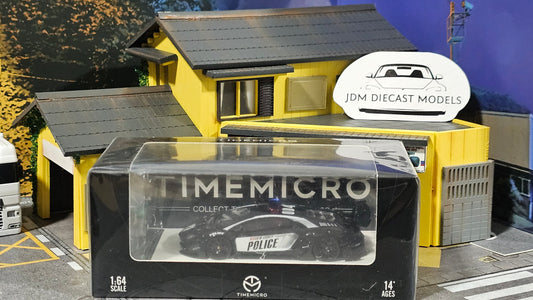 TimeMicro Lamborghini Aventador LP700-4 Police with the figure