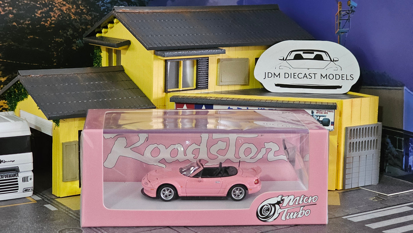 MircoTurbo Mazda MX5 Eunos Roadster NA Customized Verison Metallic Pink