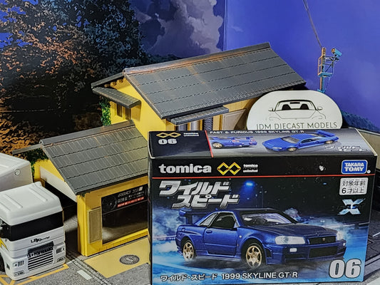 Tomica Unlimited 1996 Nissan Skyline R34 GT-R 06 Japan Stock