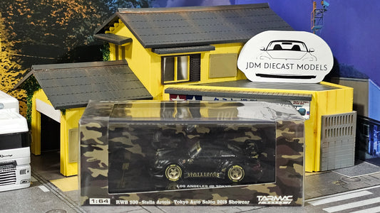 Tarmac Works RWB 930 Camo Stella Artois Tokyo Auto Salon Special Edition T64-015-MB2