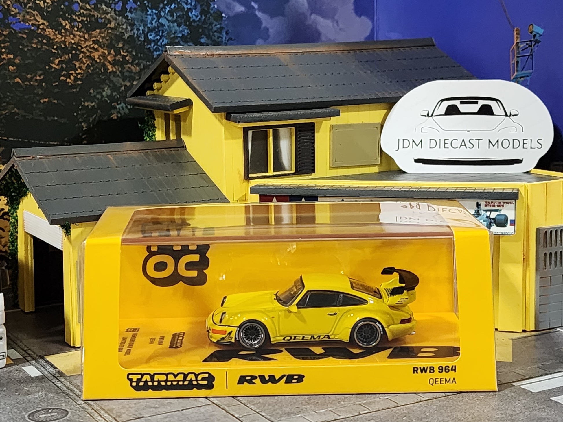 Tarmac Works Porsche RWB 964 Qeema Member Only Model T64-037-QMA – JDM ...