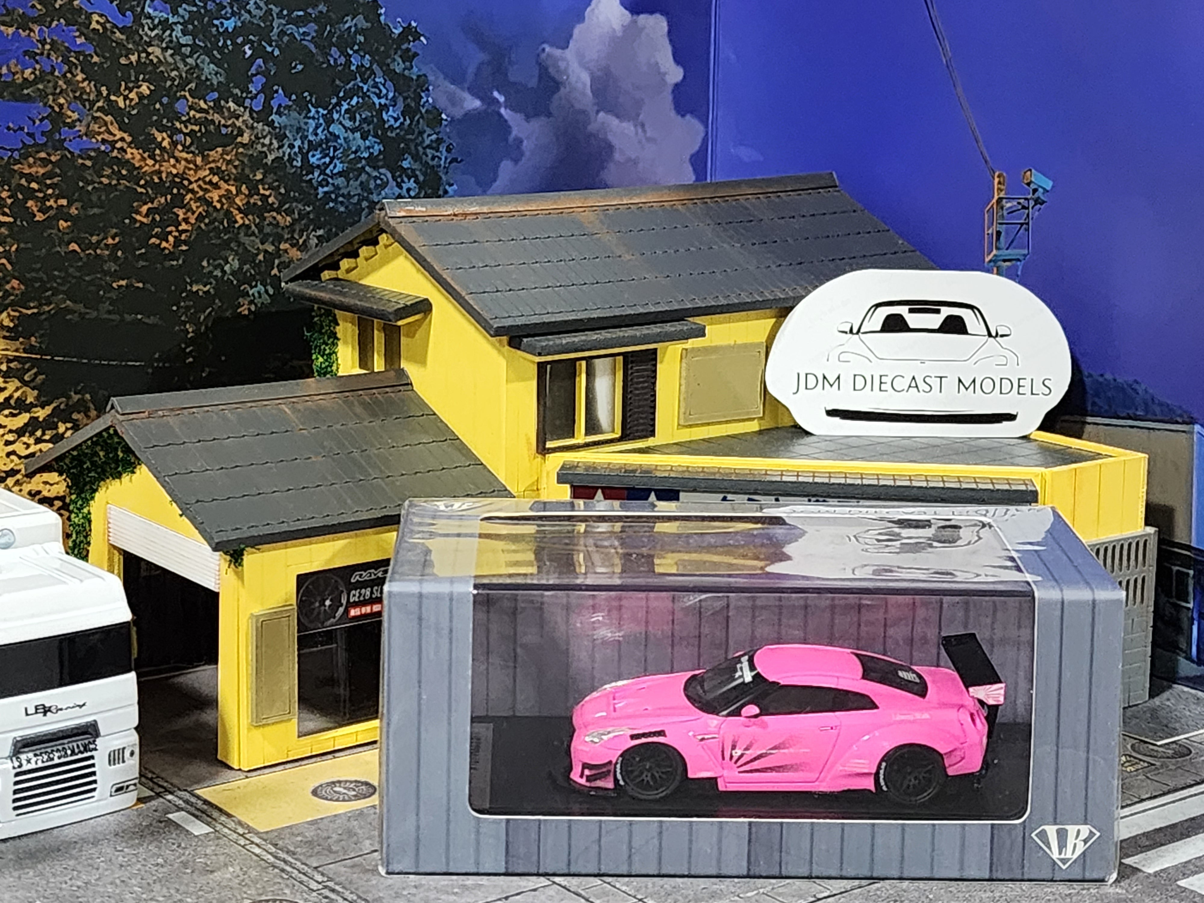 Impossible Perfect LB Skyline GT-R R35 V2 Pink Resin LBWK – JDM Diecast ...