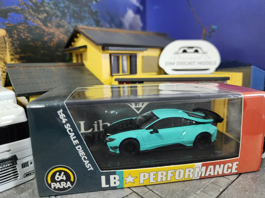 Para64 Liberty Walk x BMW i8 Peppermint Green & Black PA-55143