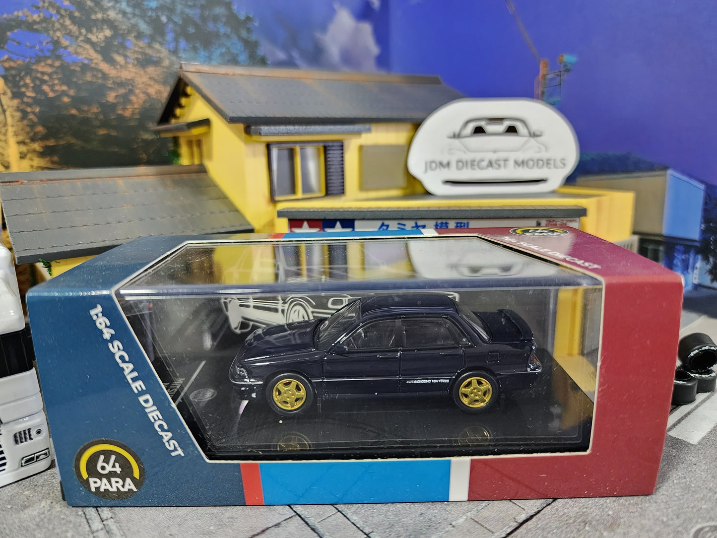 Para64 Mitsubishi Galant VR4 Cosmic Blue LHD PA-55105