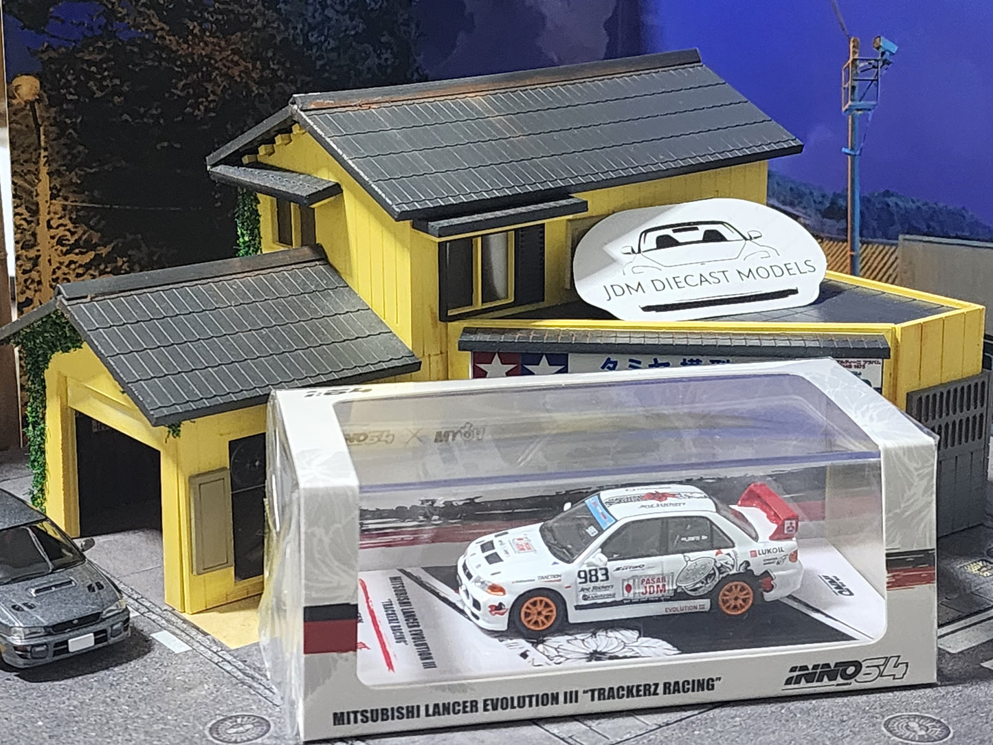 Inno64 Mitsubishi Lancer Evolution III Trackerz Racing My64 UK