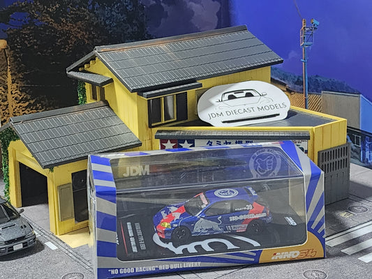 Inno64 Honda Civic Type-R EK9 "NO GOOD RACING" Red Bull Livery IN64-EK9-JDM16