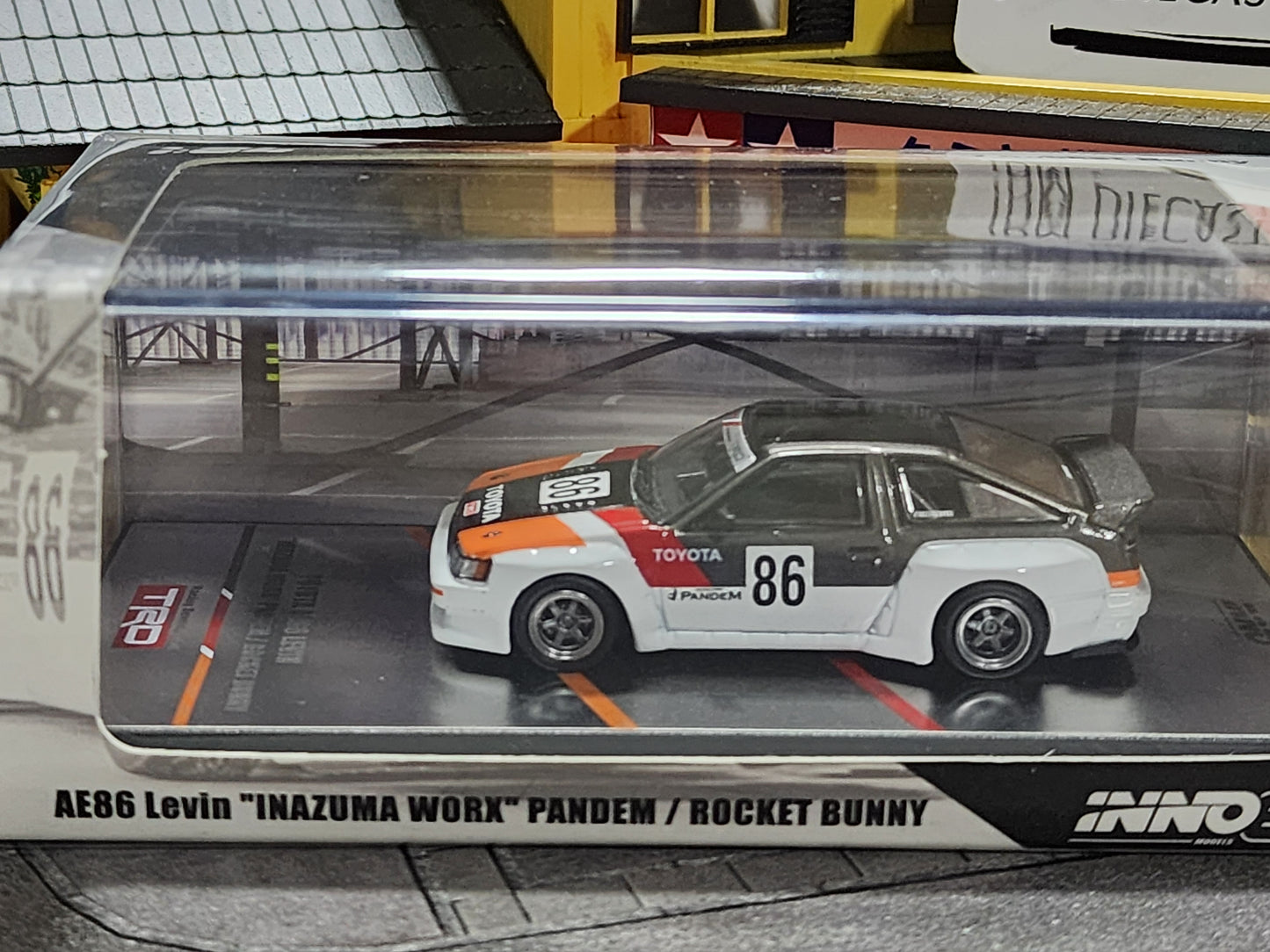 Inno64 Toyota Corolla AE86 Levin Inazuma Worx Pandem Rocket Bunny IN64-AE86LP-IWORX