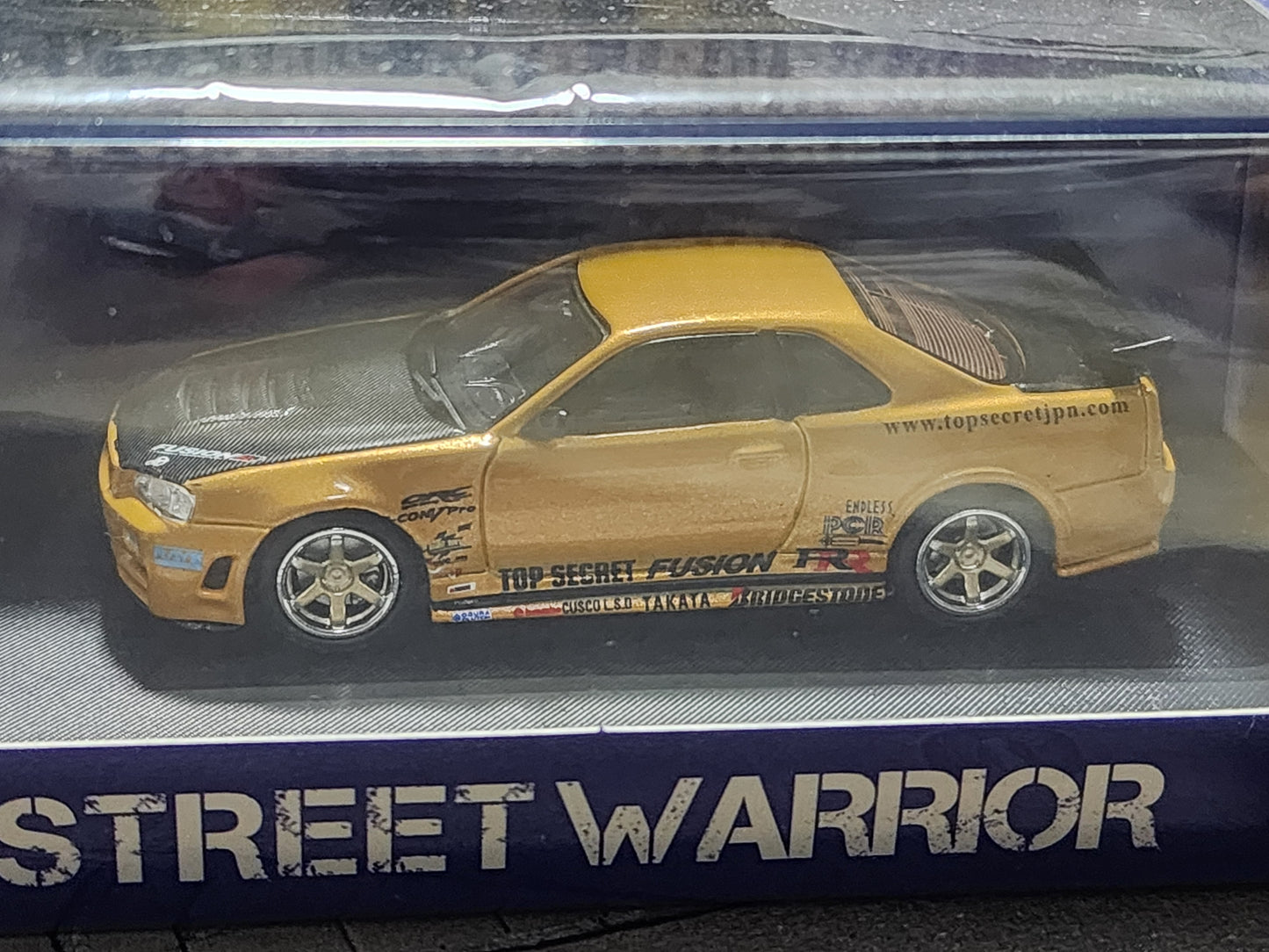 Street Weapon Skyline BNR34 Z-tune Golden Top Secret 599pcs