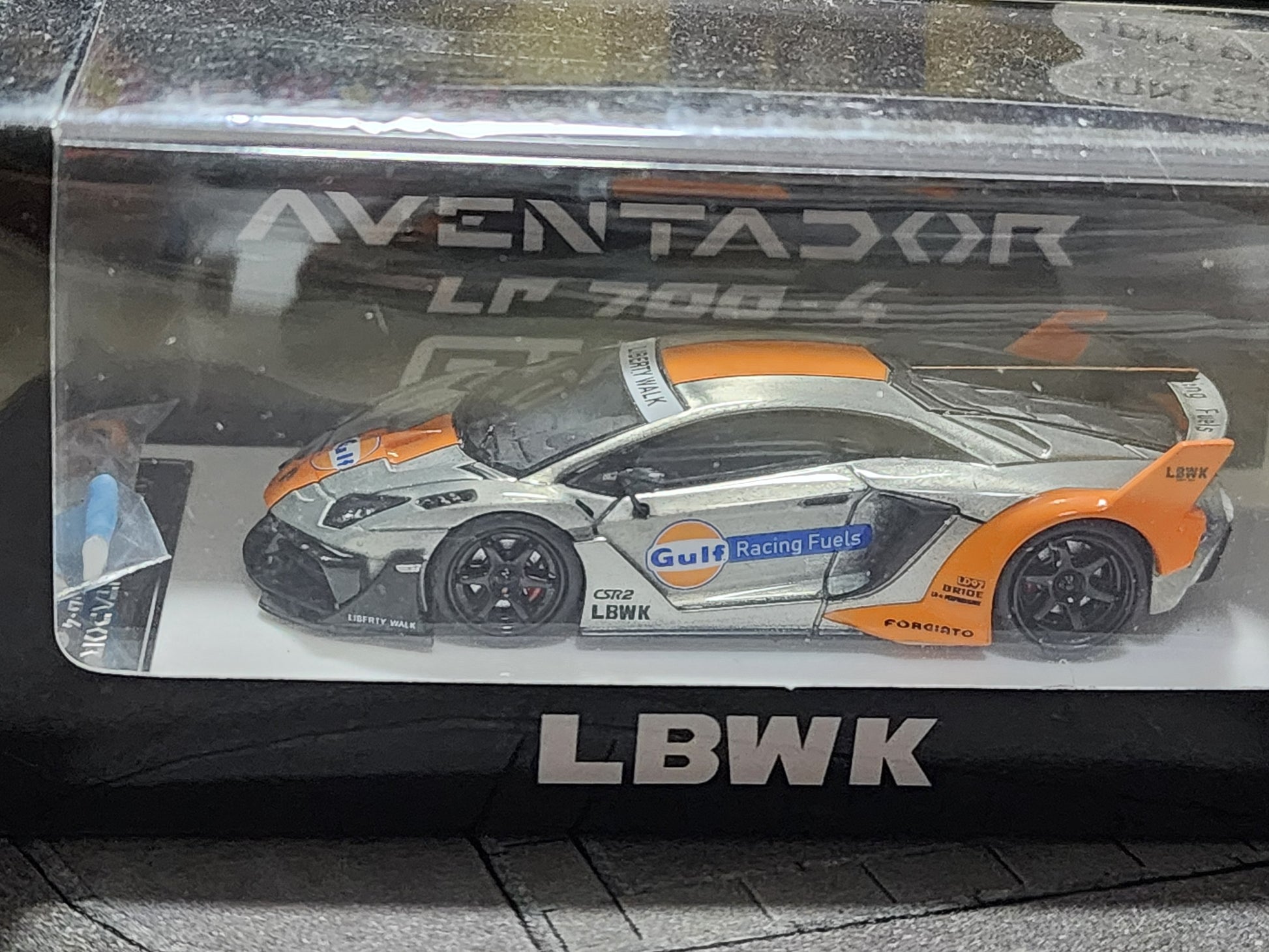 Star Model LBWK Aventador LP700-4 GT Evo Gulf Raw Version Official wit ...
