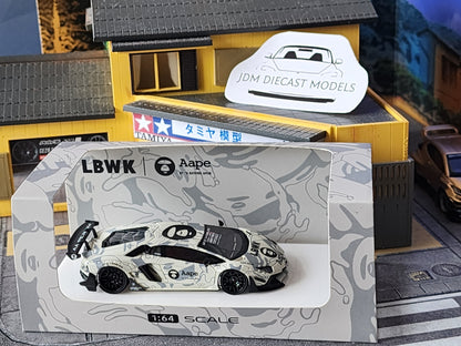 Timothy & Pierre 1/64 LBWK Lamborghini Aventador LP700 Aape Resin Limited to 999pcs
