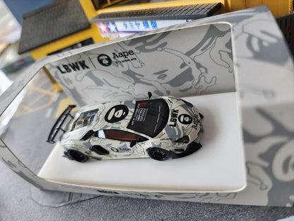 Timothy & Pierre 1/64 LBWK Lamborghini Aventador LP700 Aape Resin Limited to 999pcs