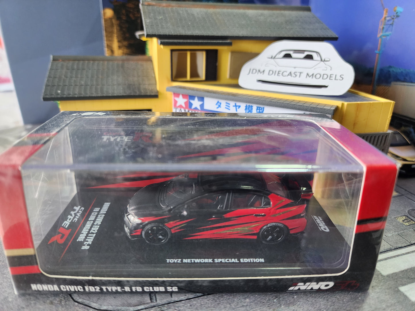 Inno64 Honda Civic FD2 Type-R FD CLUB Singapore TN Special