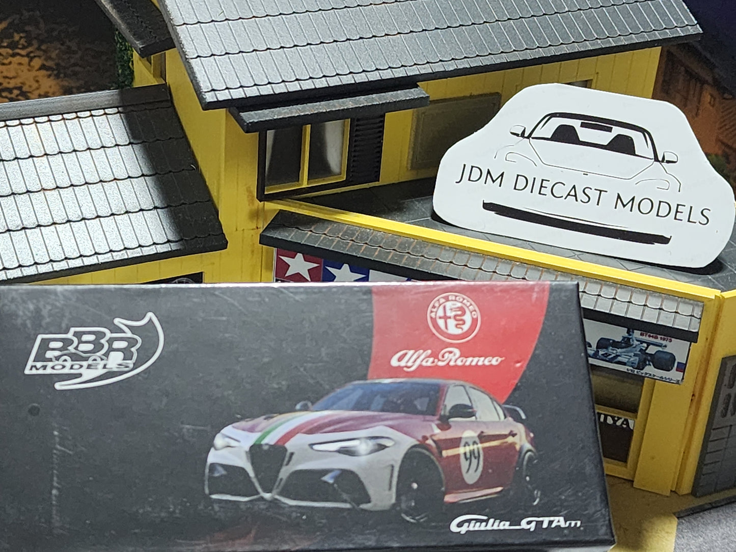 BBR Models Alfa Romeo Giulia GTAm #99 Centro Stile Livery