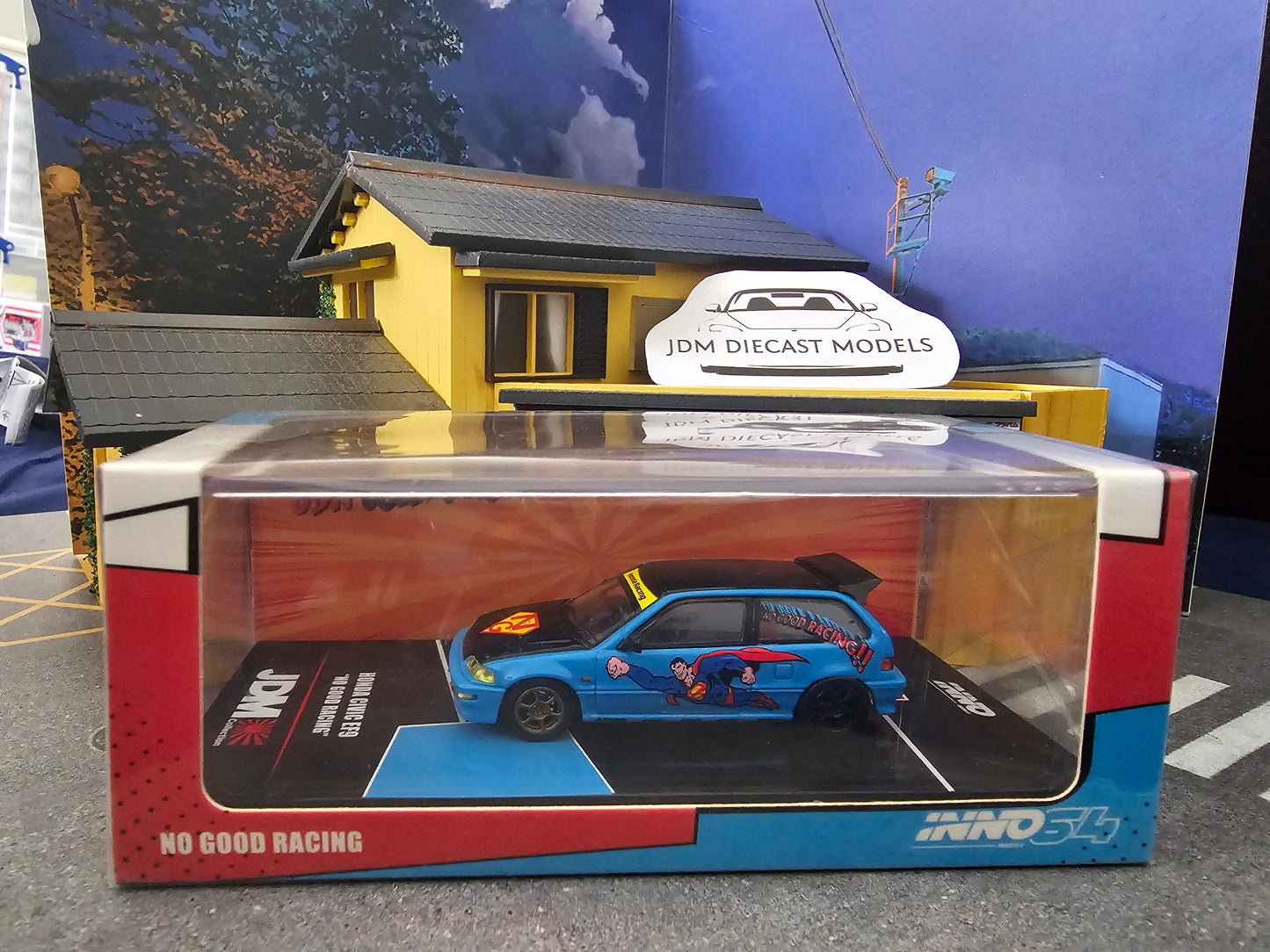 Inno64 1/64Civic EF9 No good racing Superman