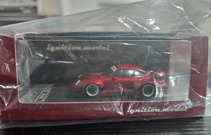 Ignition Model 1/64 Porsche RWB 993 Red Metallic Rare