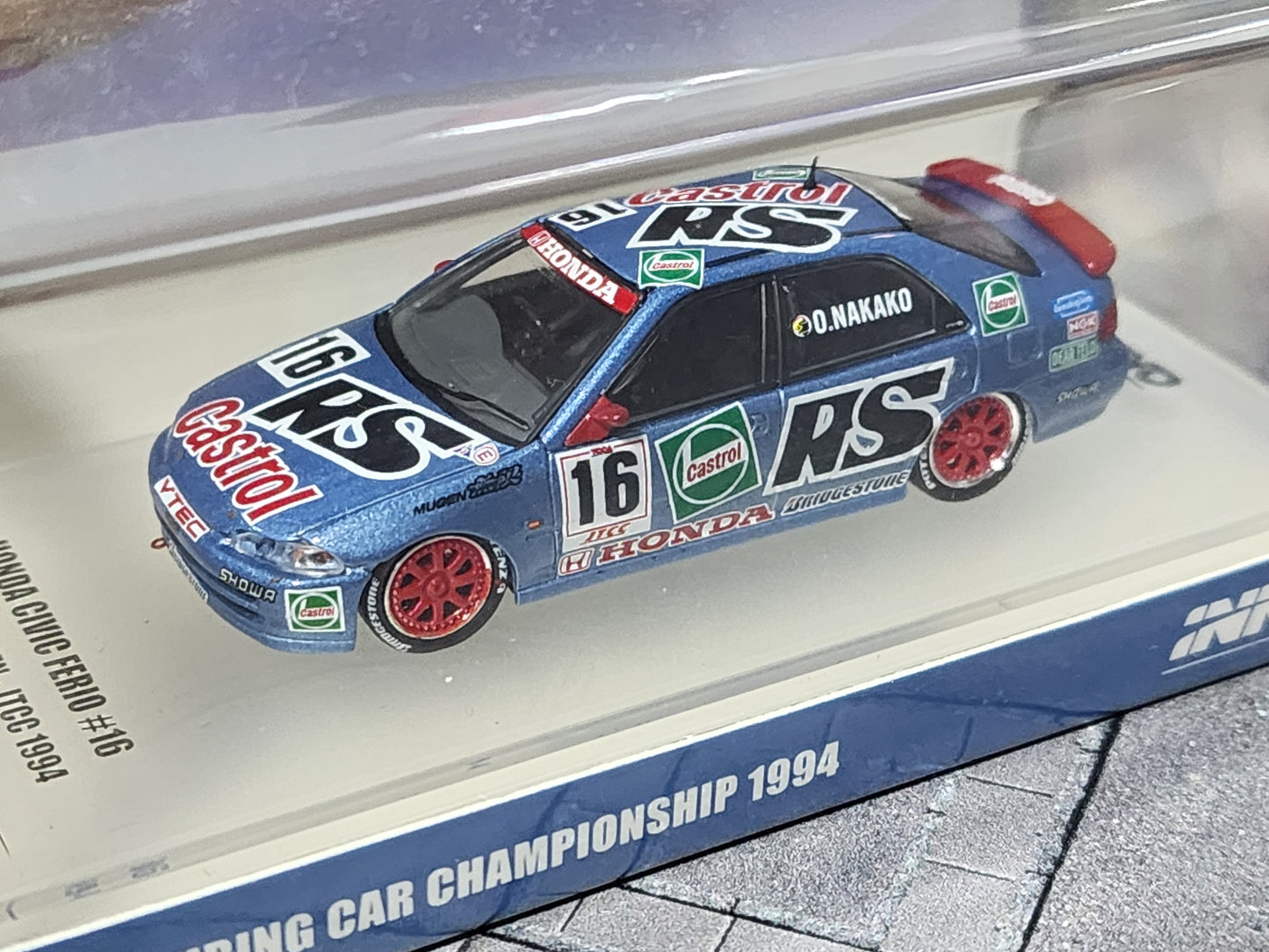 Inno64 Honda Civic Ferio EG9 Gr A #16 Castrol Mugen JTCC 1994