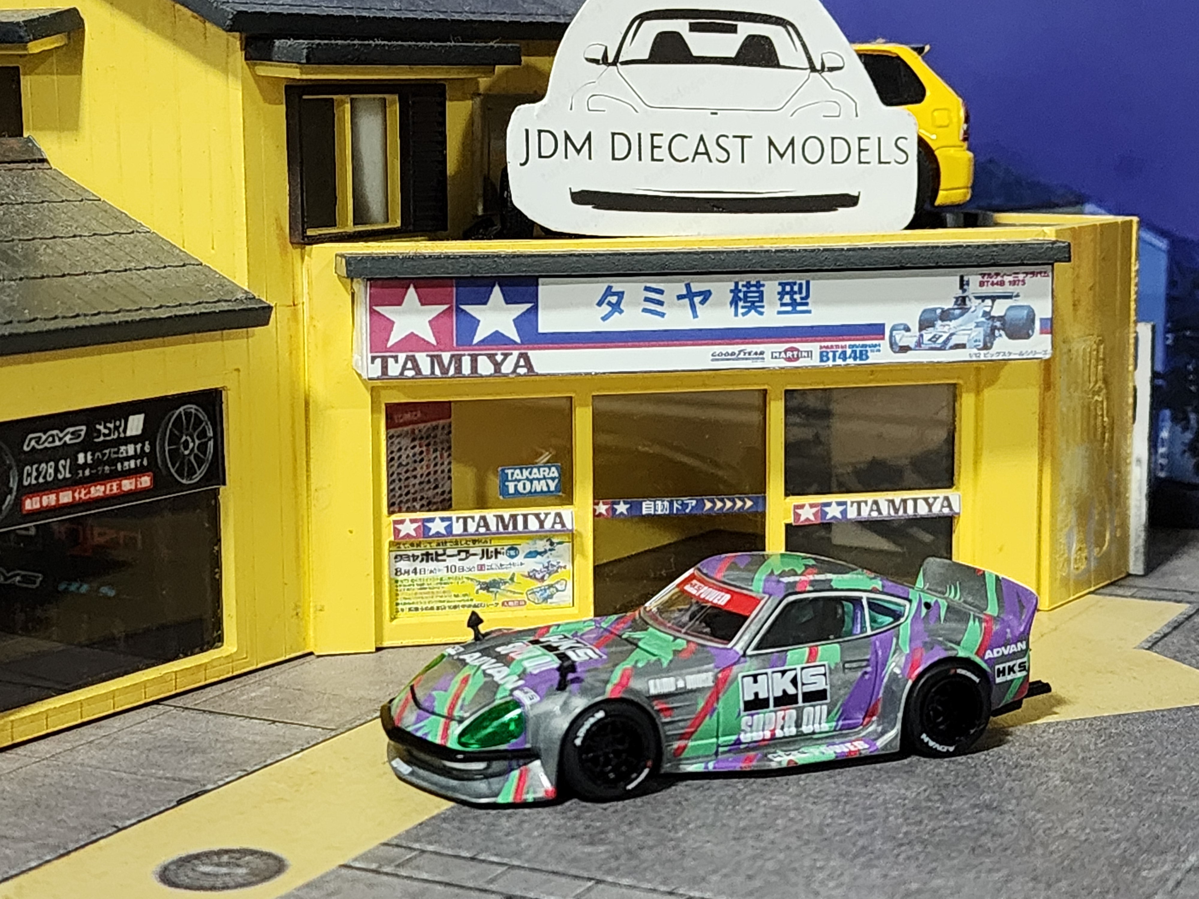 Chase] Kaido House Nissan Fairlady Z HKS V1 KHMG118 – JDM Diecast