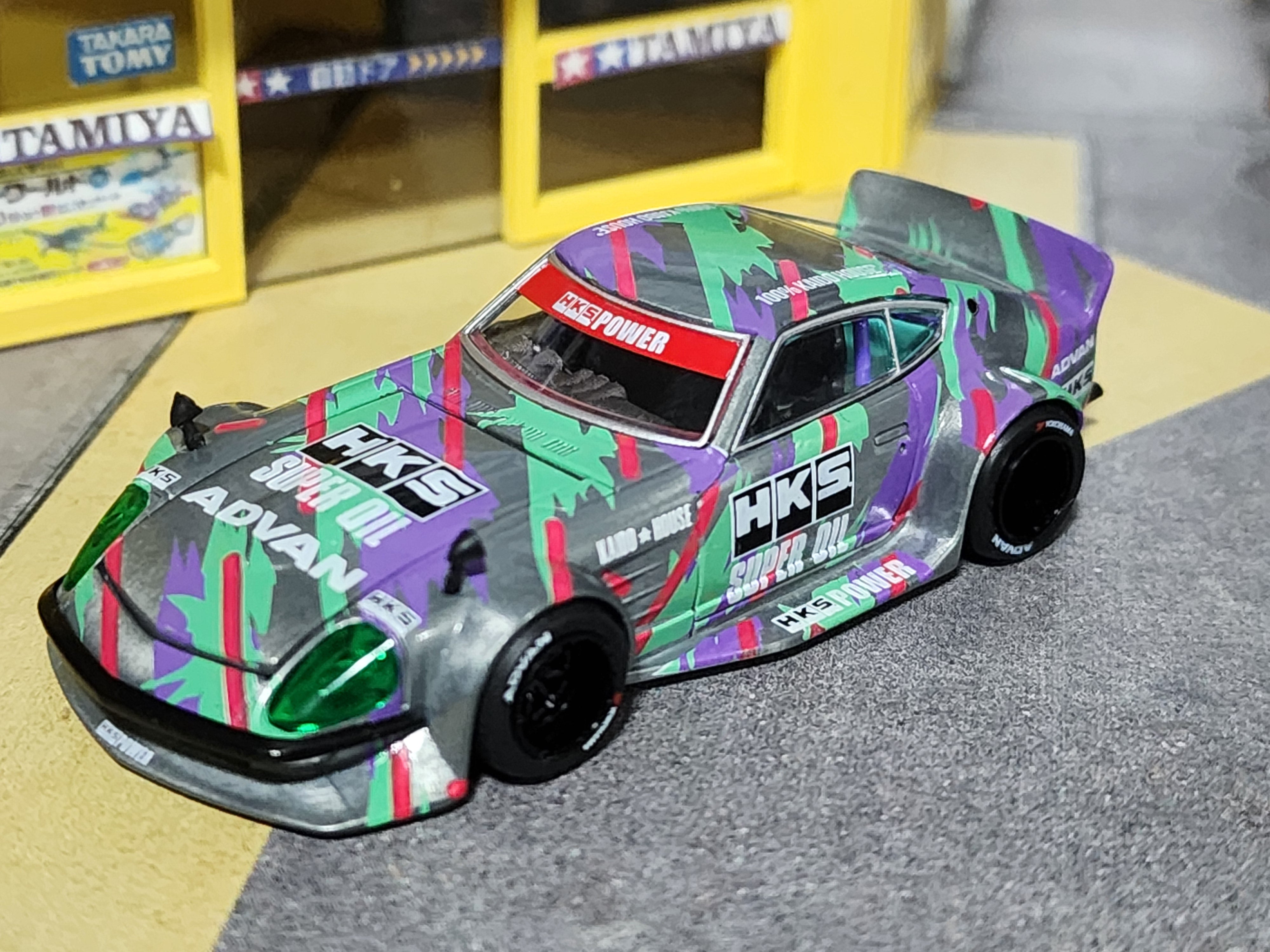 Chase] Kaido House Nissan Fairlady Z HKS V1 KHMG118 – JDM Diecast