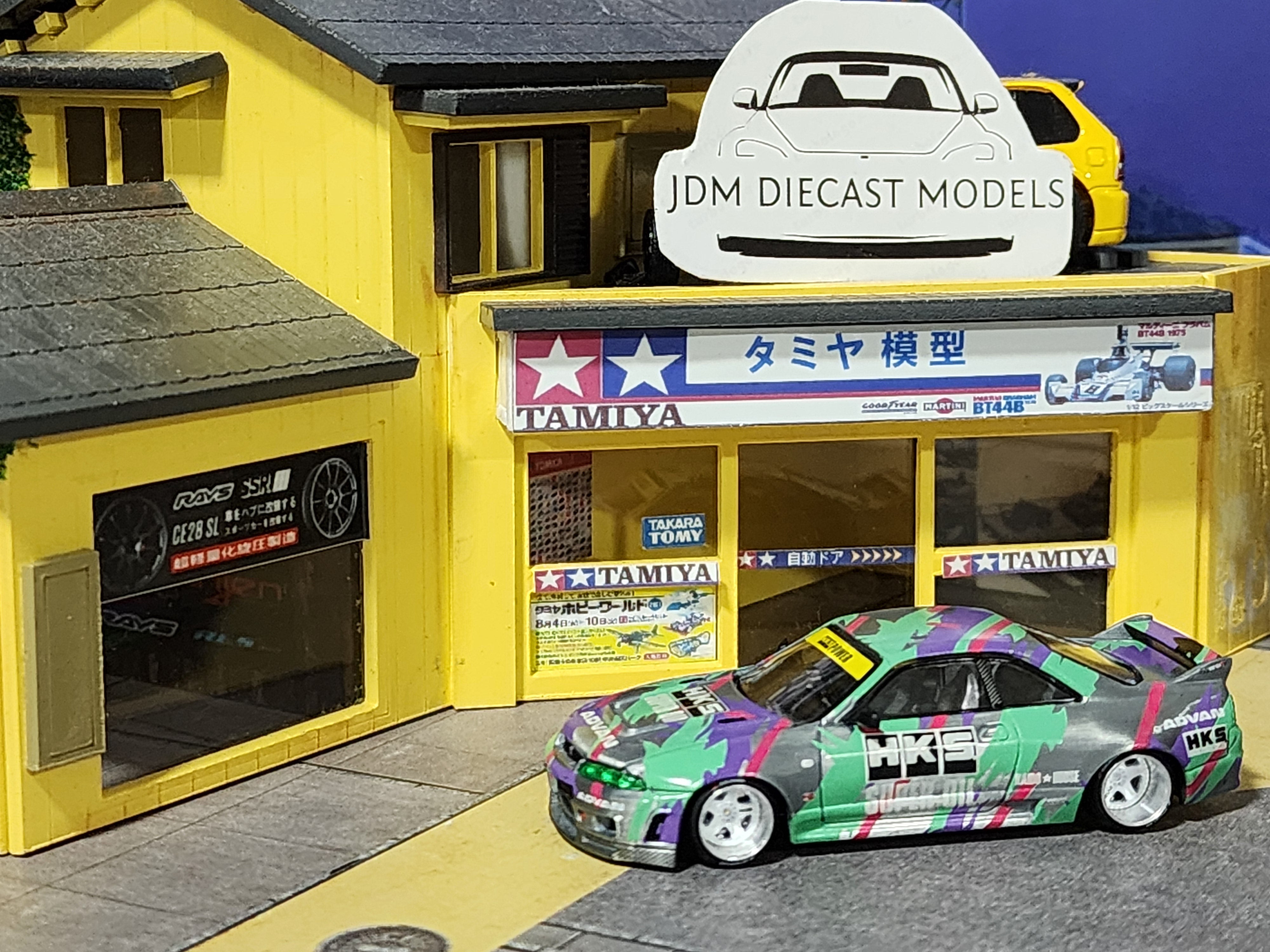 Chase] Kaido House Nissan Skyline GT-R R33 HKS V1 KHMG129 – JDM