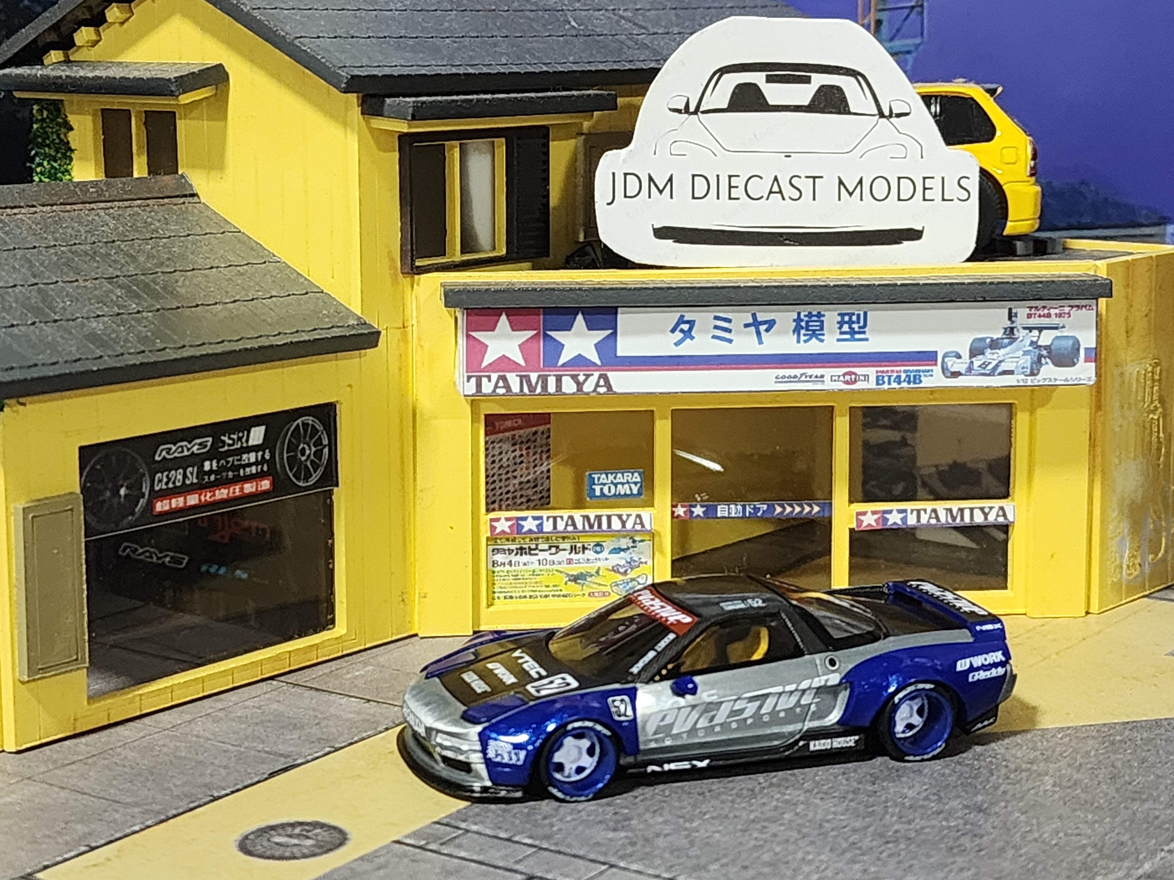 Chase] Kaido House Honda NSX Evasive V2 KHMG137 Blue – JDM