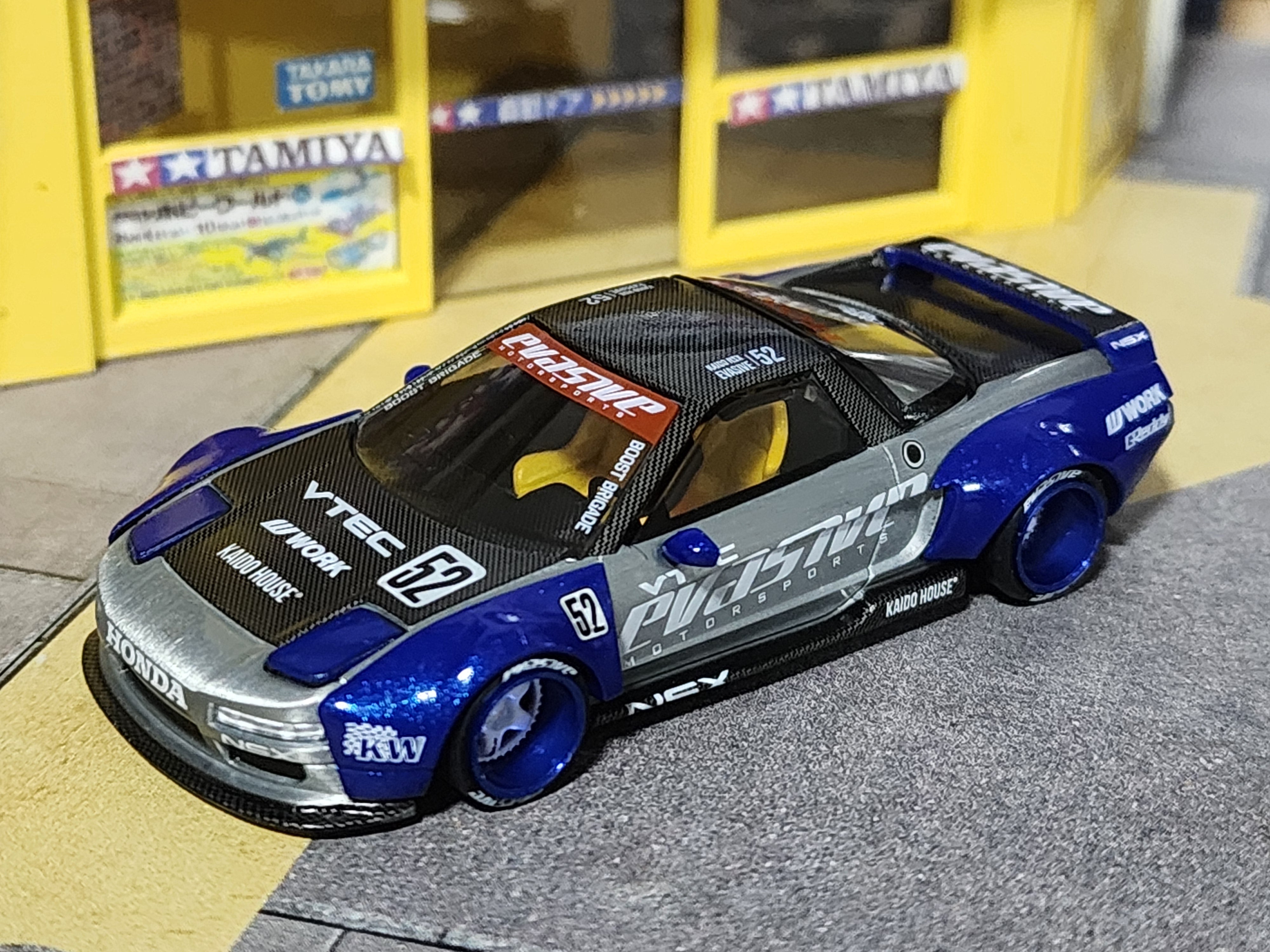 Chase] Kaido House Honda NSX Evasive V2 KHMG137 Blue – JDM Diecast