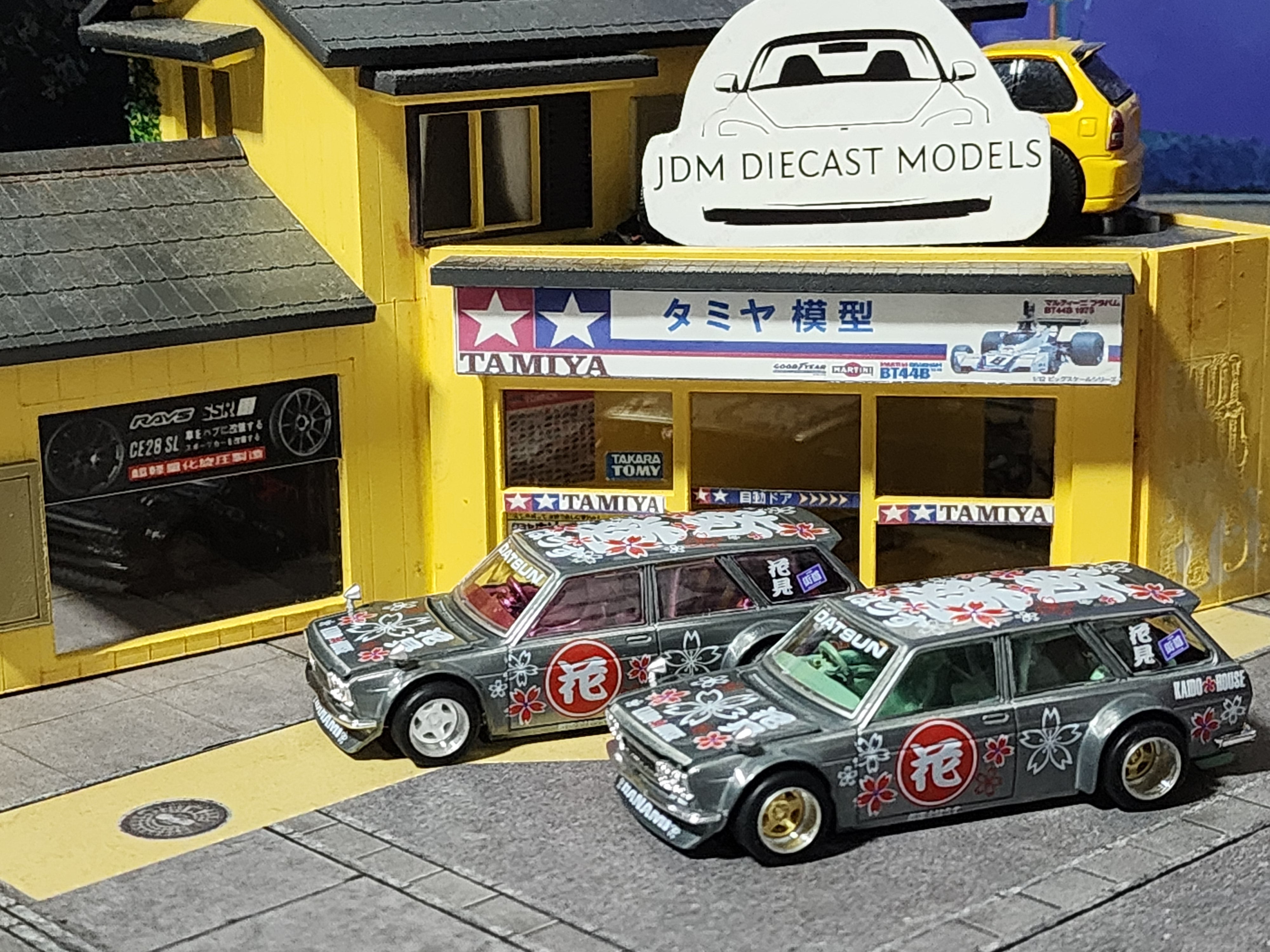 Chase Set] Kaido House Datsun Kaido 510 Wagon Hanami V1 + V2