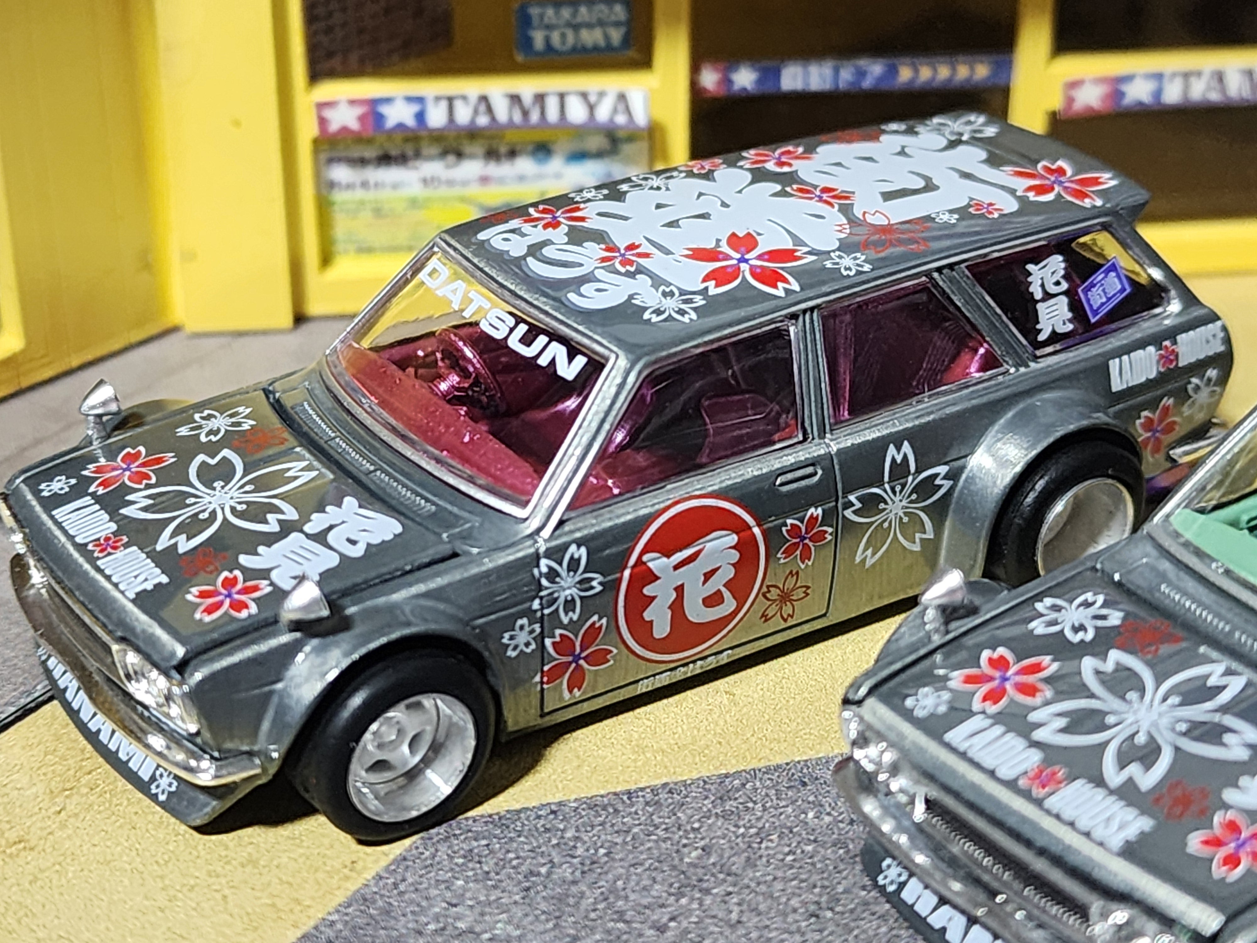 Chase Set] Kaido House Datsun Kaido 510 Wagon Hanami V1 + V2