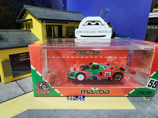 BM Creations 1/64 Mazda 787B 1991 Le Mans 24 Hours Winner - Hong Kong ToyCar Salon Exclusive